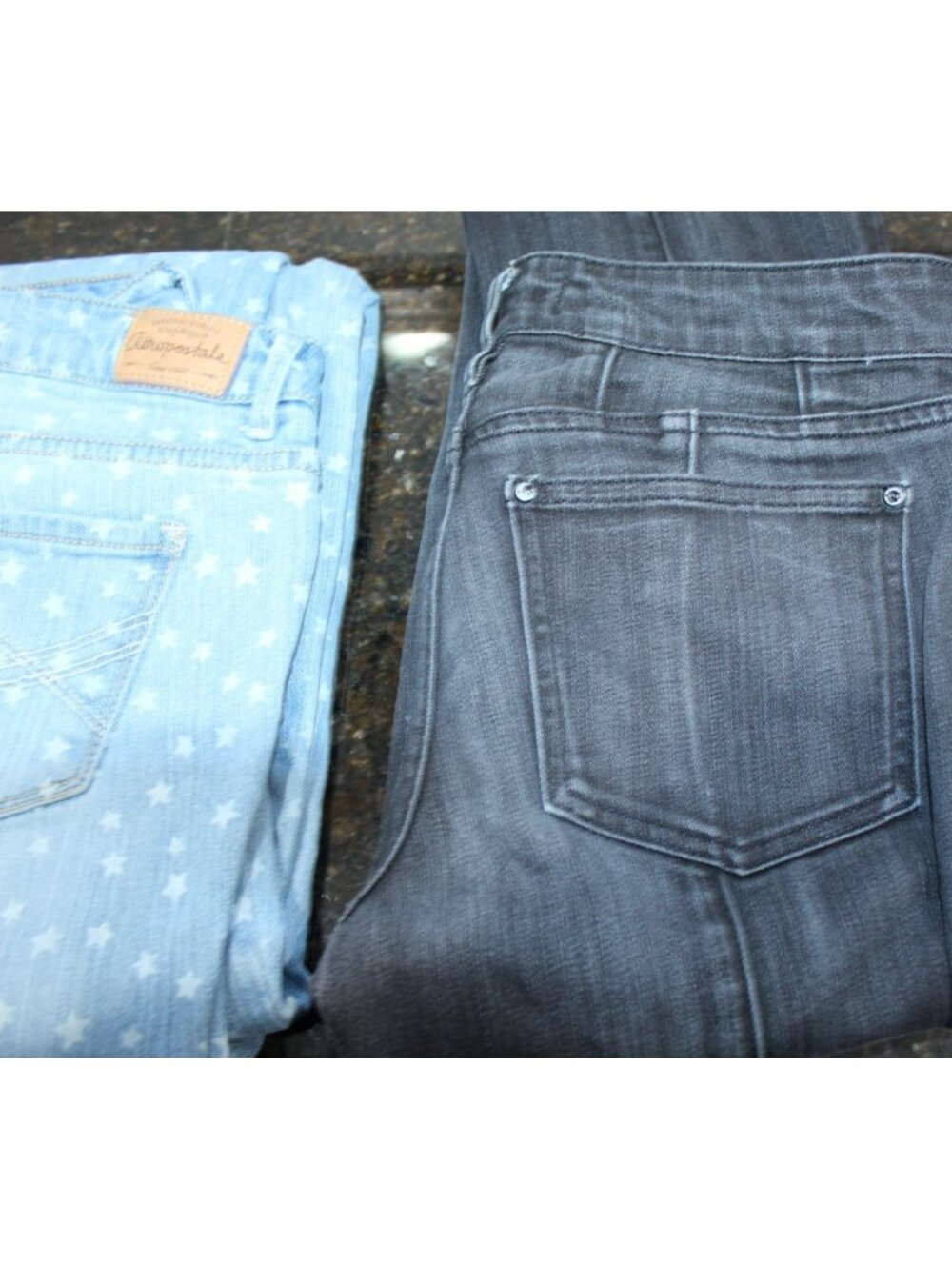Vintage Jeans Bundle of 2 Blue Jeans SZ 2 Aeropostale & White House Black Market